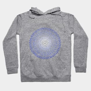 Blue Mandala Hoodie